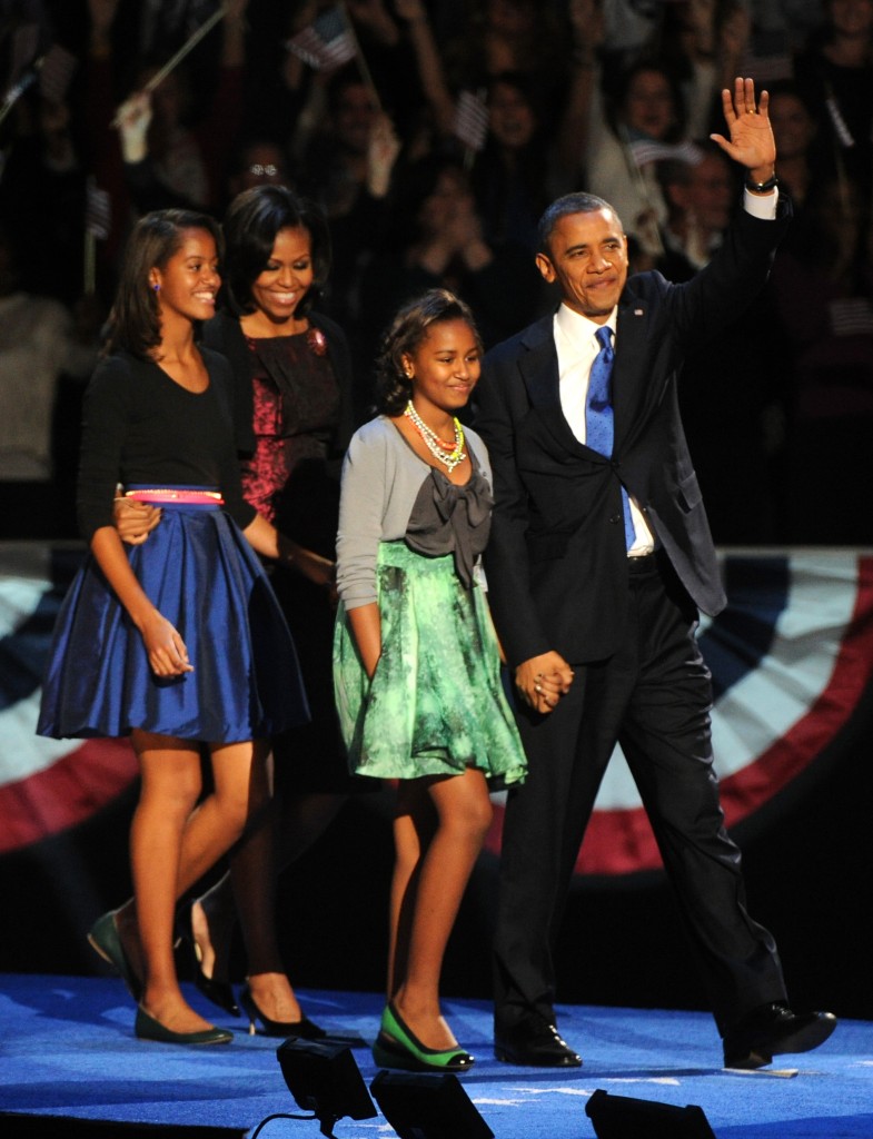 President Obama Election Night Rally in Chicago