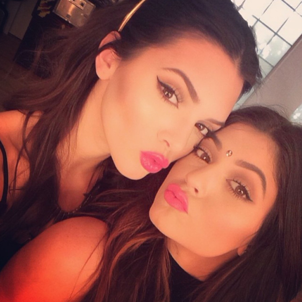 Kendall Jenner selfie. The reality star and model wrote