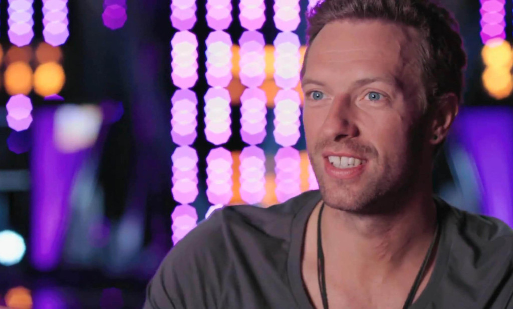 Chris Martin makes an appearance on an upcoming episode of the US TV The Voice
