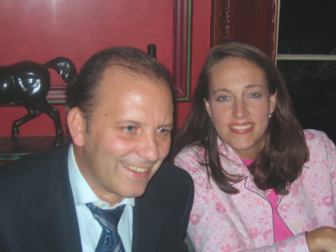 Mina underbara chefer Gilles Bos och Silvia Scherer Mina underbara chefer Gilles Bos och Silvia Scherer