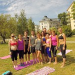 Söndagens YogaWithHellcat-gäng! <3