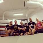 En del av landslaget i A-MMA som fick töja ut sig lite. :)