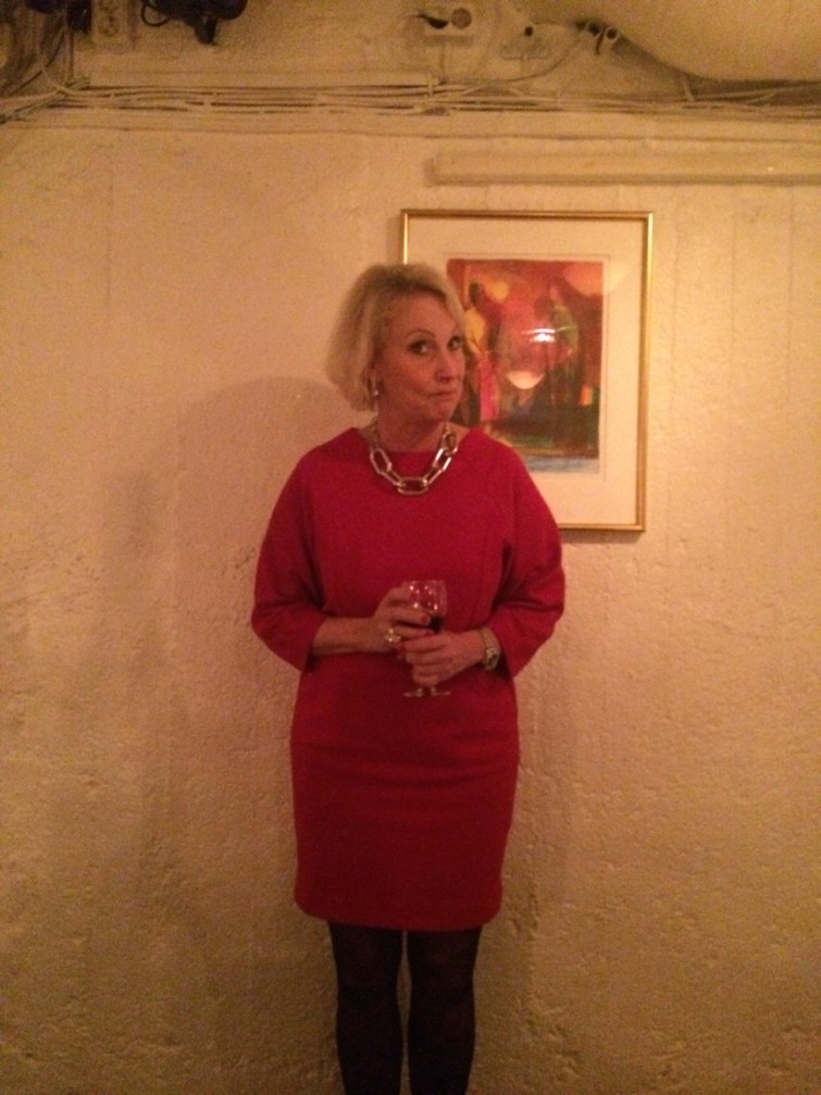 Vår allas relationsexpert Eva Ruze sade också några visdomens ord .