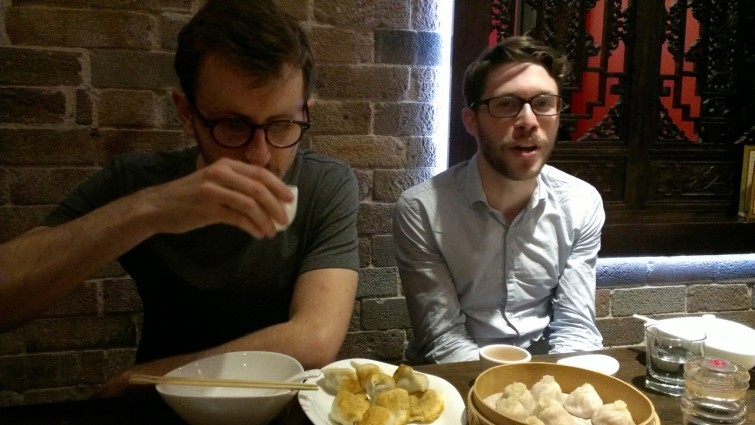 Kip och Otto och en massa dumplings.