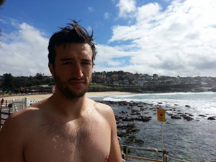 En Ryan som inte vill vara med på bild. 